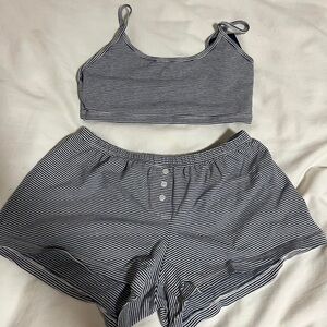 Brandy Melville Striped set